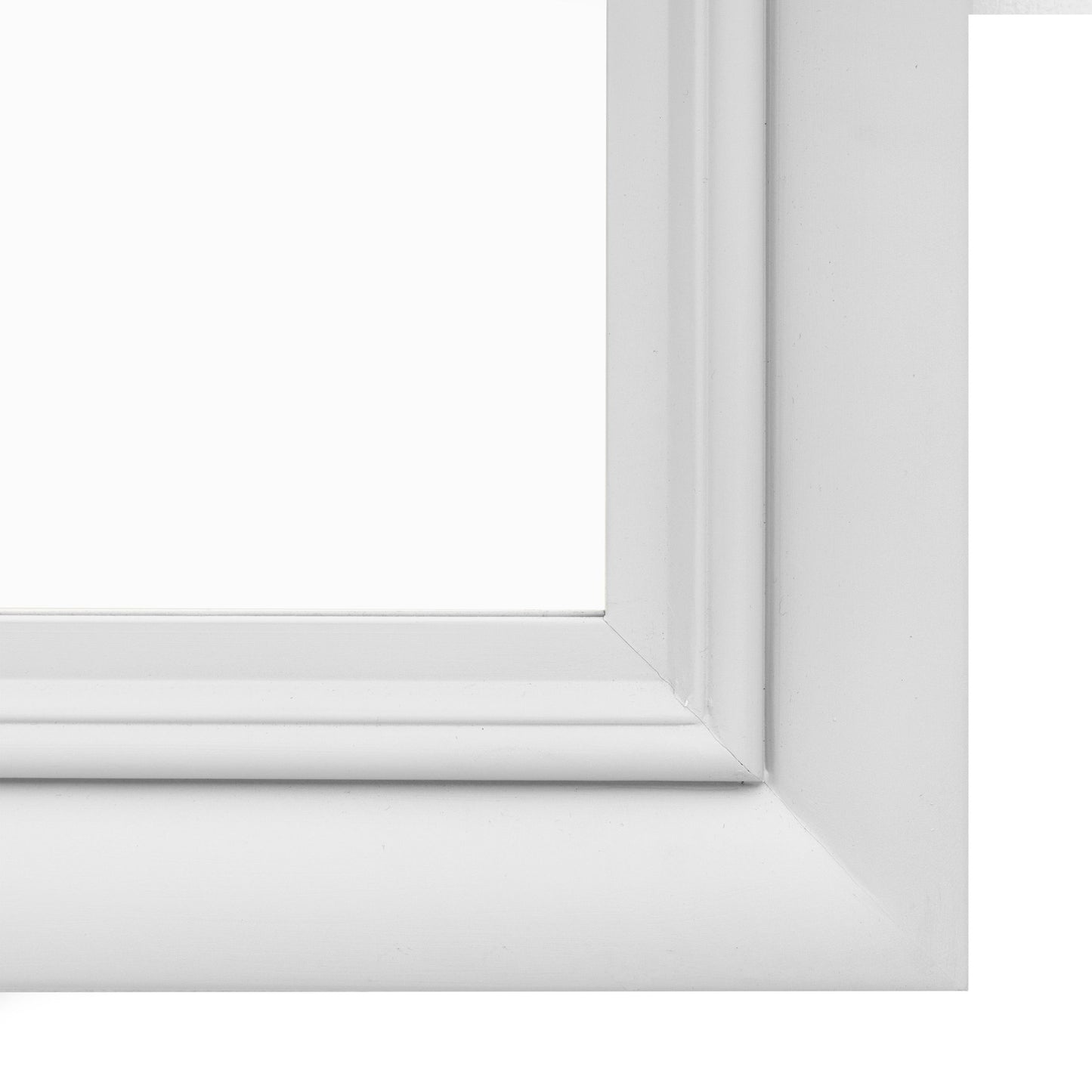 Brighton Window Mirror (Stone)