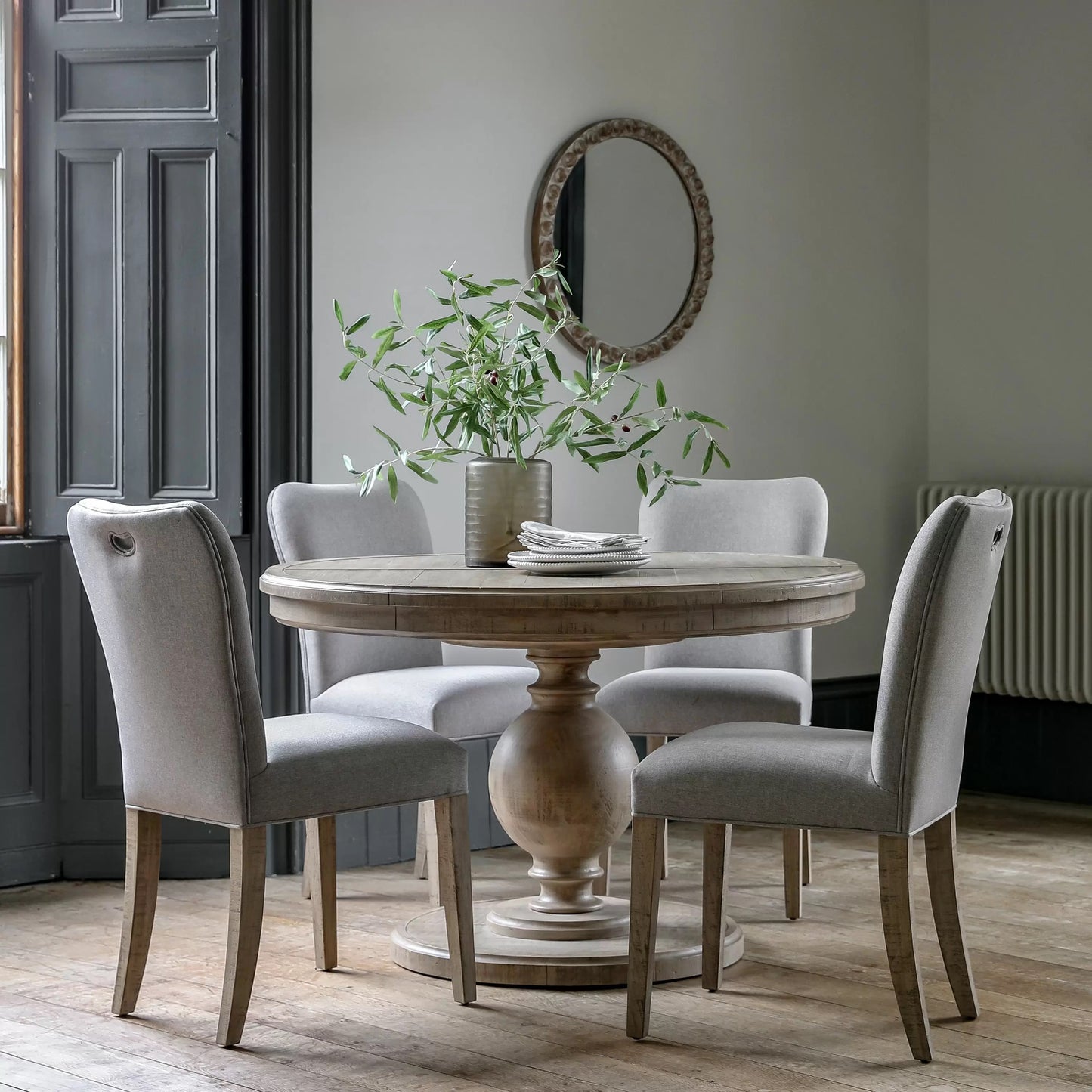 Burton Round Extending Dining Table