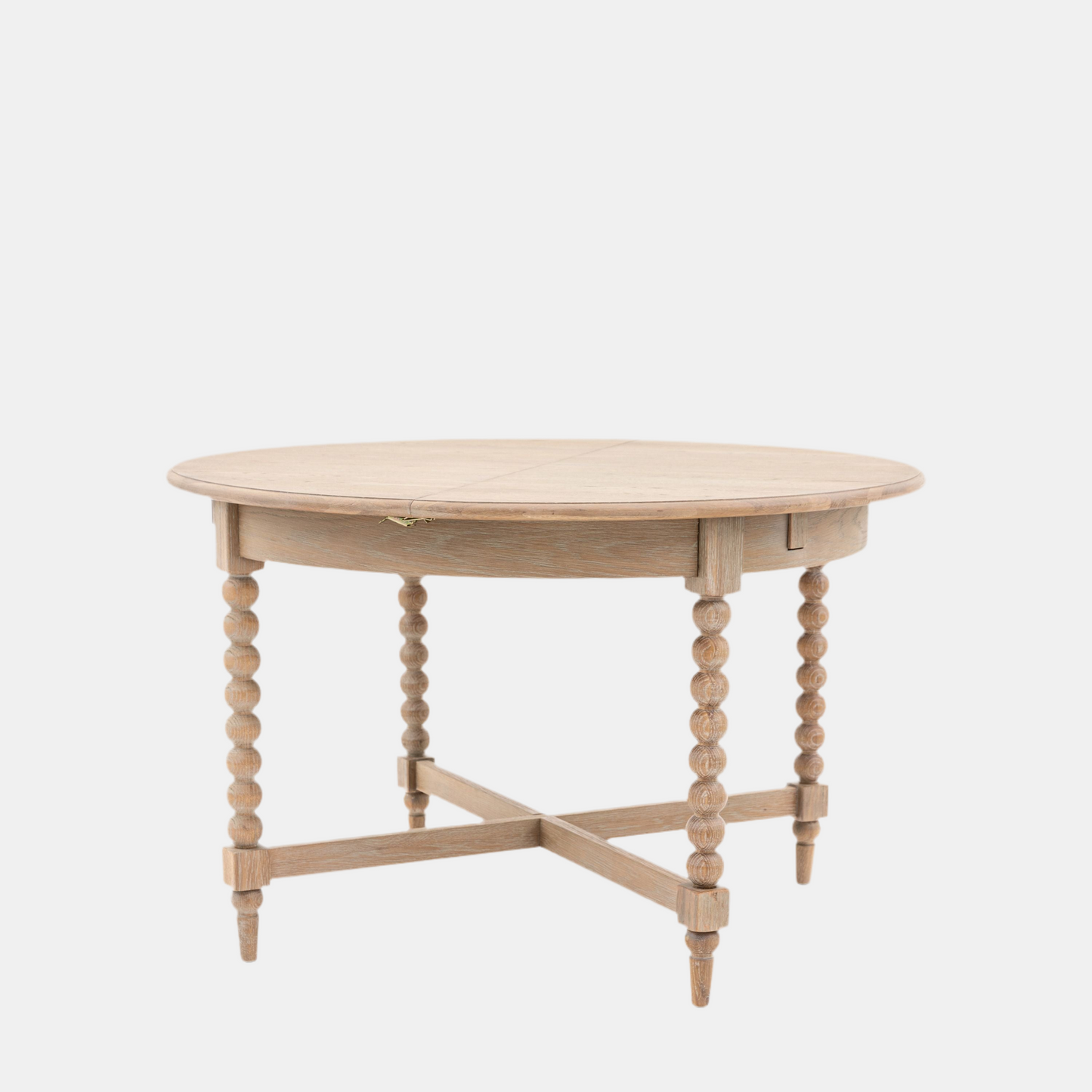Quincy Dining Set - Round Extending Dining Table and 4 Chairs