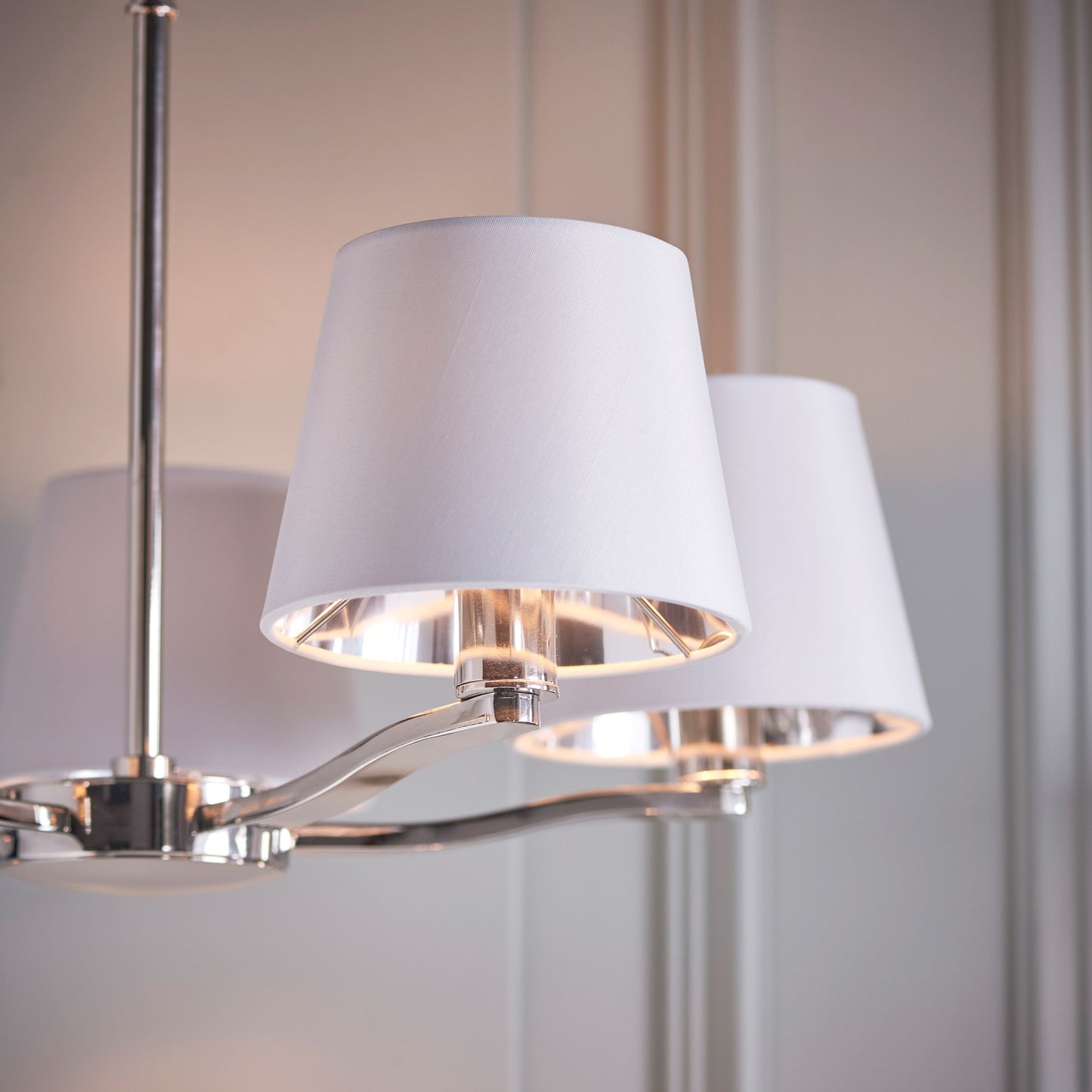 5 Pendant Light (Bright Nickel)