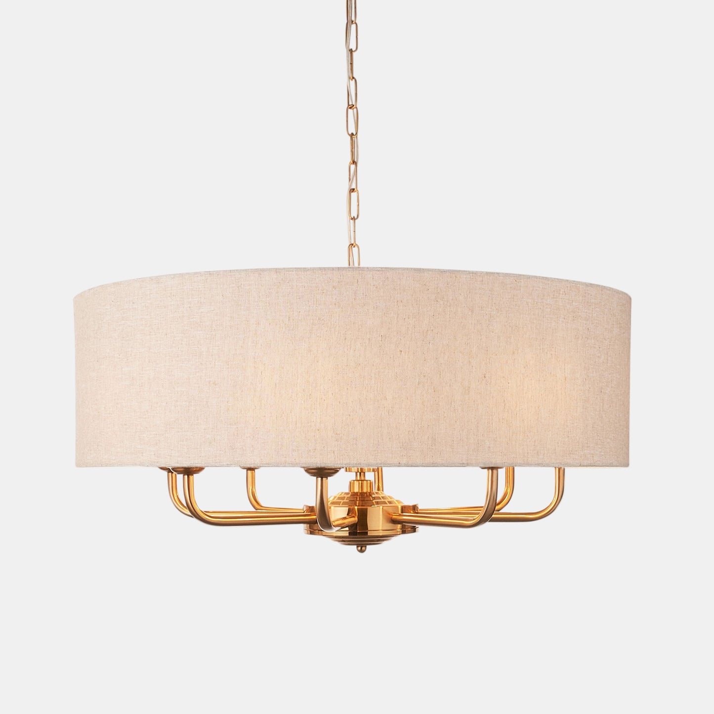 Galway 8 Pendant Light (Vintage Brass)