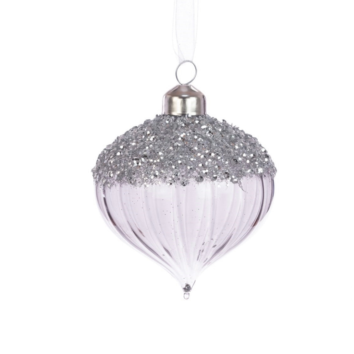 Glass Christmas Tree Decoration