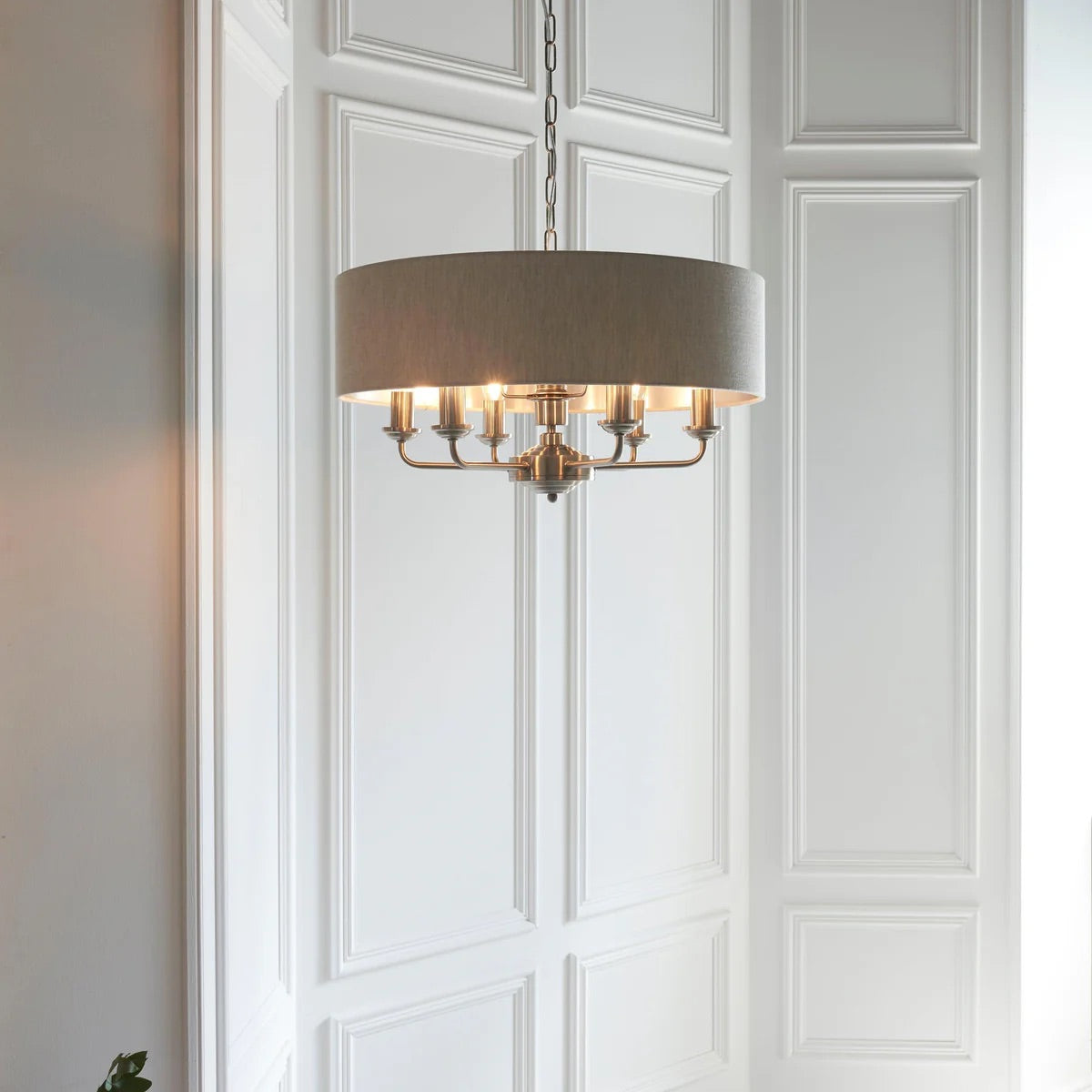 Galway 6 Pendant Light (Nickel)