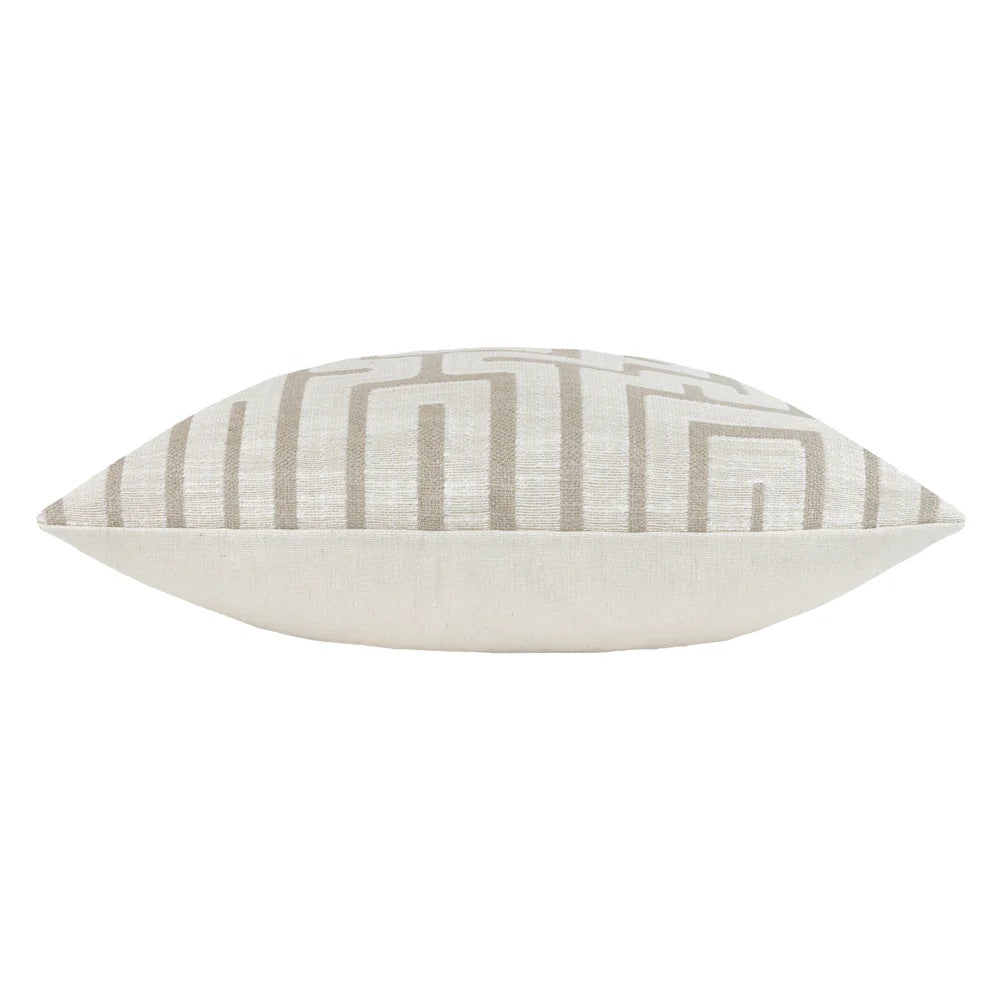 Landon Feather Cushion (Ecru)