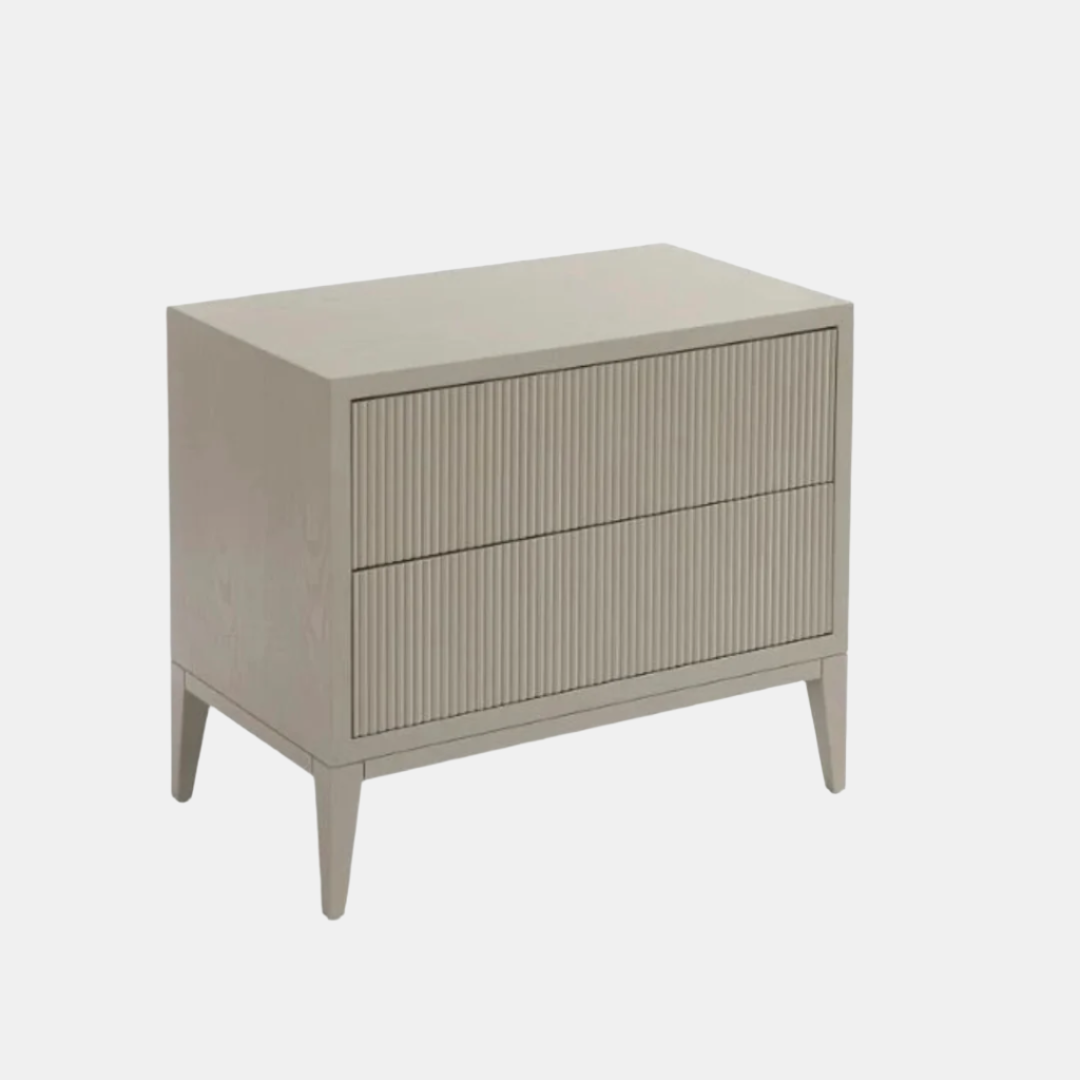 Amber Bedside Table (Grey)
