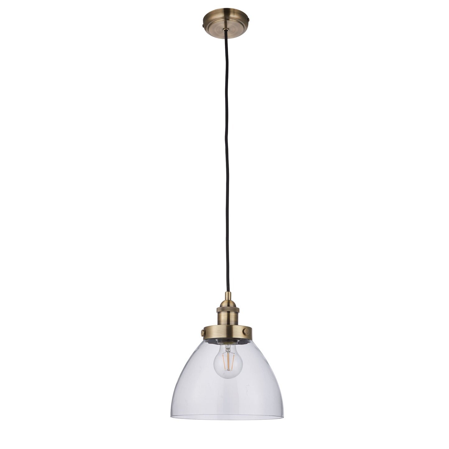 Baxter Pendant Light (Antique Brass)