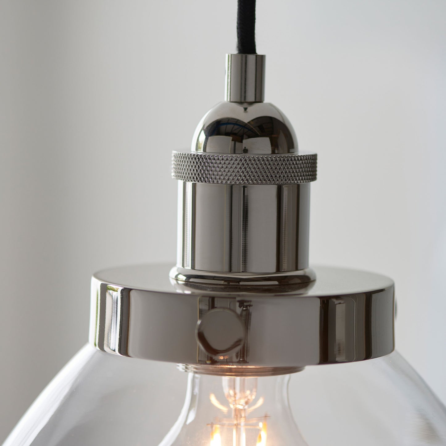 Baxter Pendant Light (Bright Nickel)