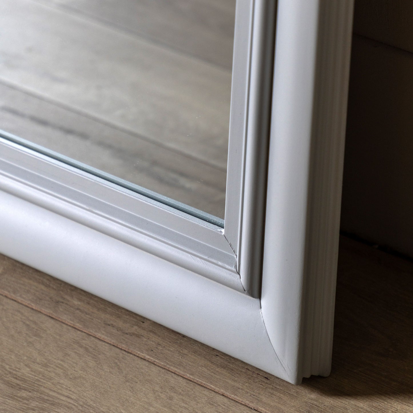 Brighton Window Mirror (Stone)