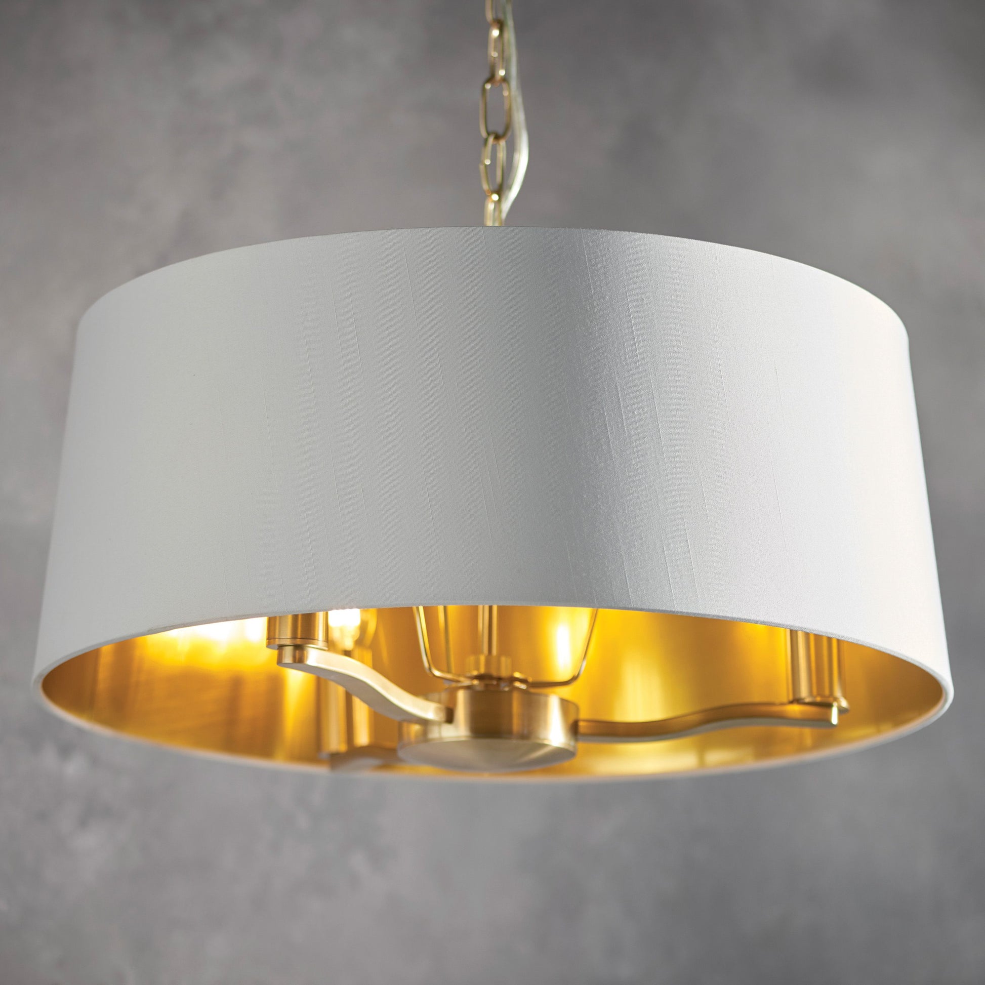 Brushed Gold Pendant Light