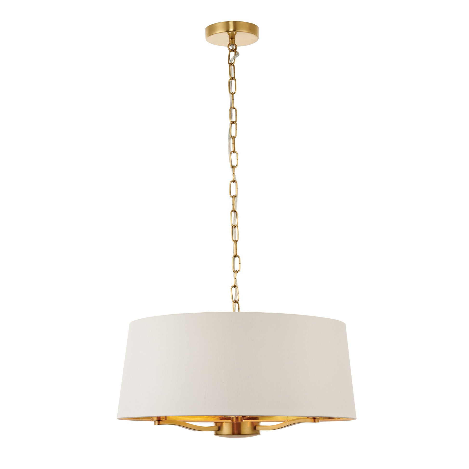 Brushed Gold Pendant Light