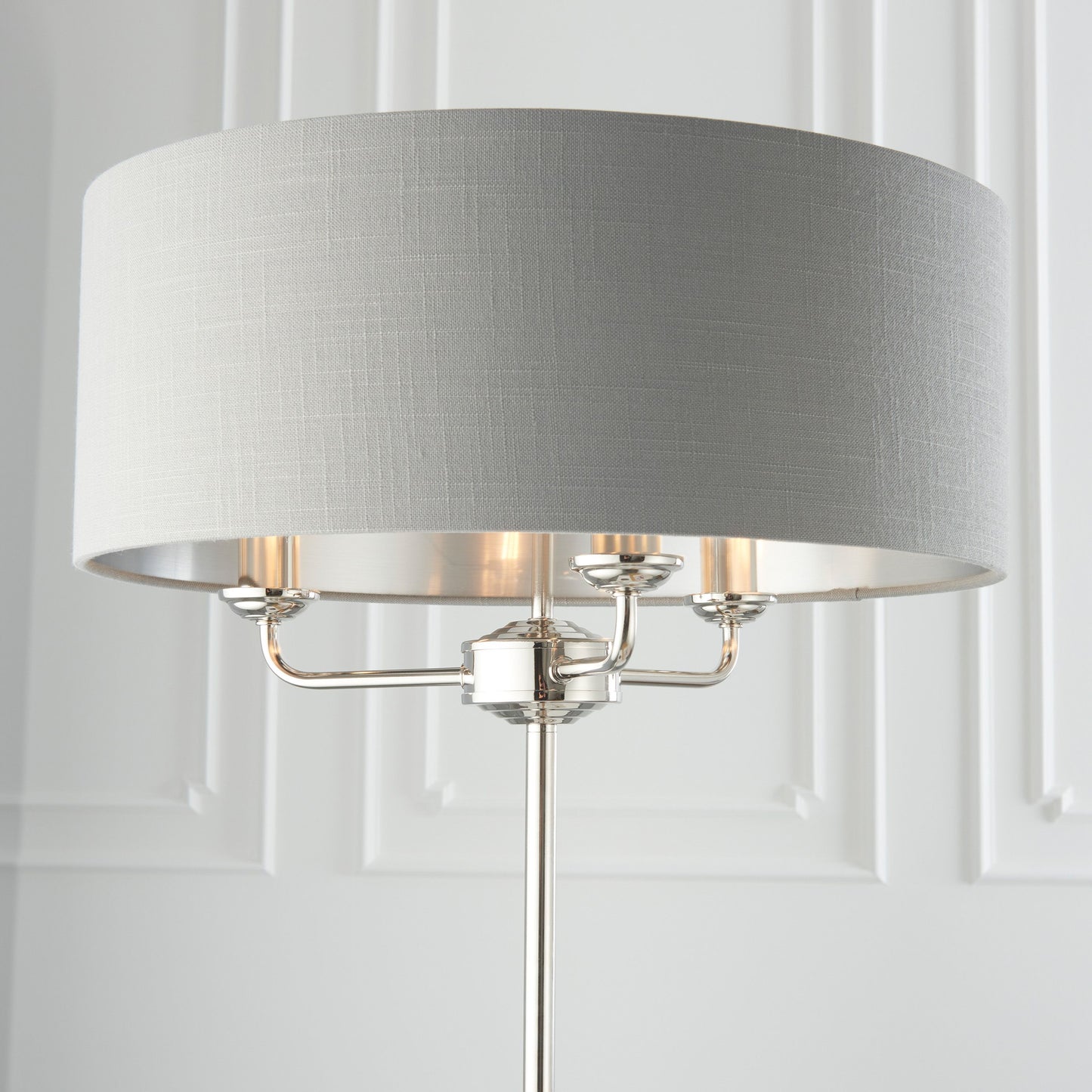 Nickel Floor Lamp