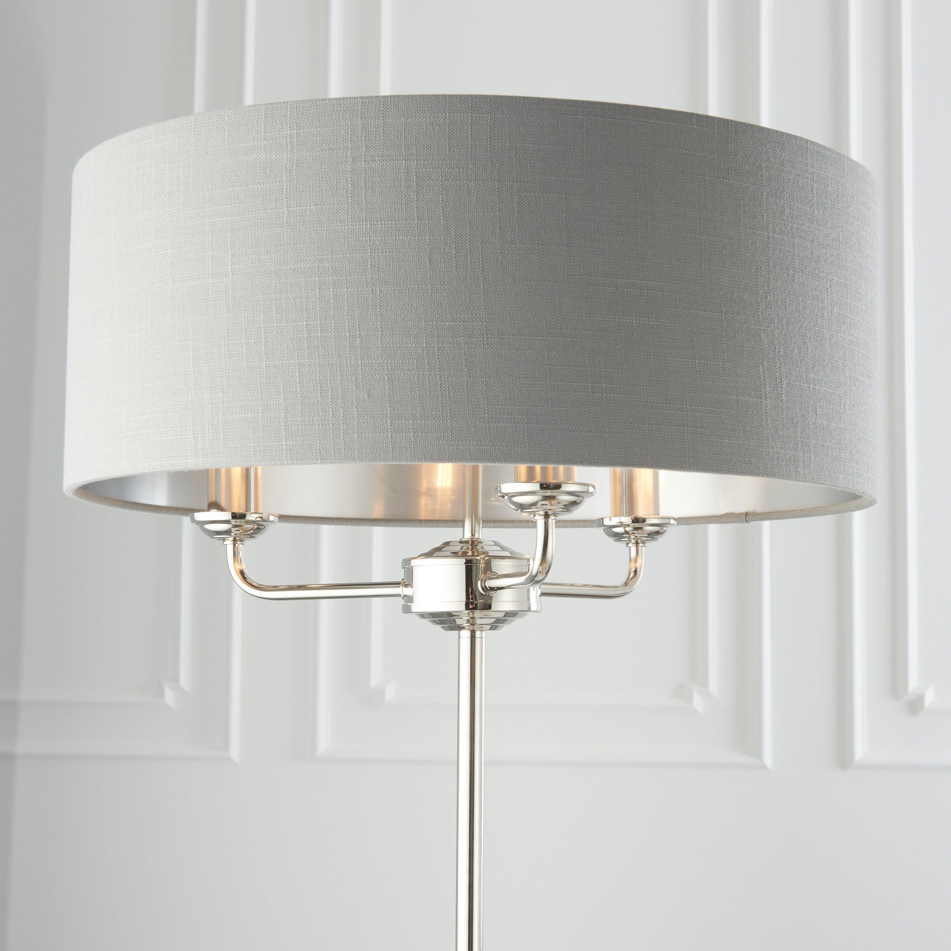 Nickel Floor Lamp