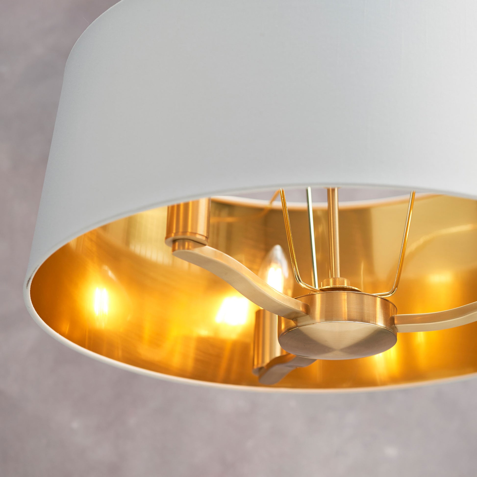 Brushed Gold Pendant Light