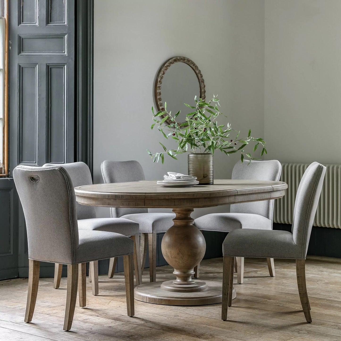 Burton Round Extending Dining Table