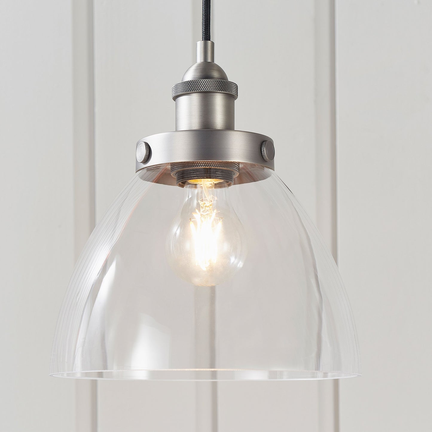Baxter Pendant Light (Brushed Silver)