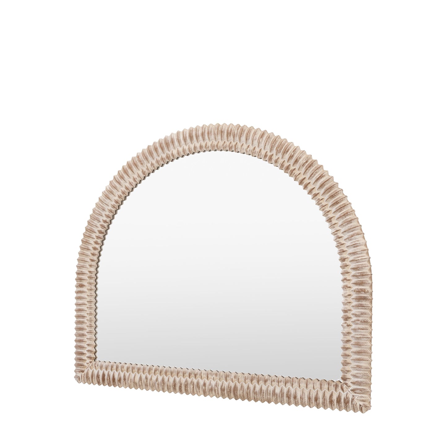 Wycombe Overmantle Mirror (Whitewashed)