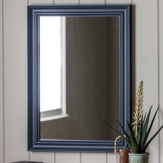 Brighton Large Rectangle Mirror (Lead)