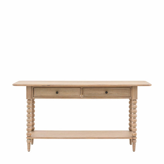 Console Table with Bobbin Detail
