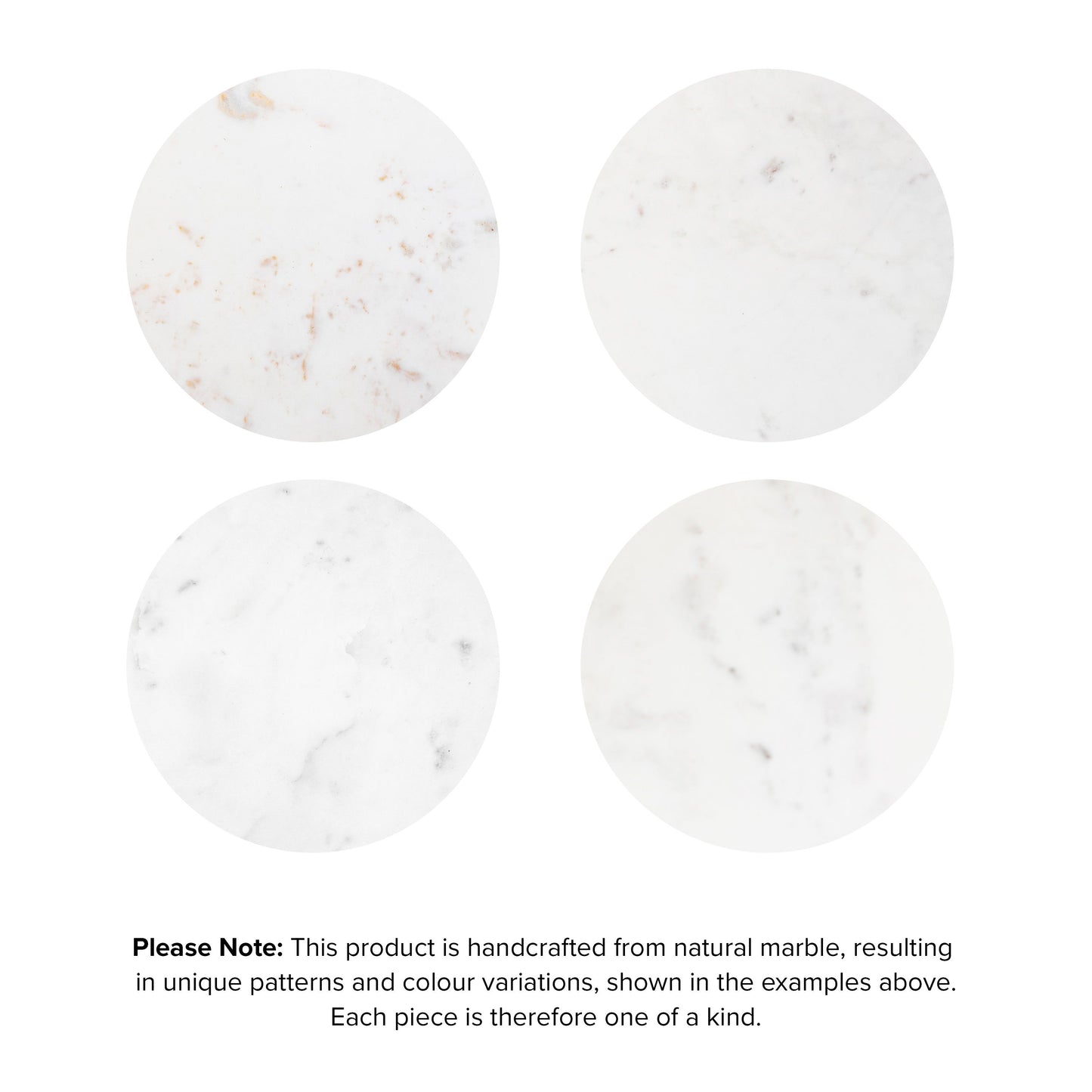 Farini Marble Coffee Table (White)