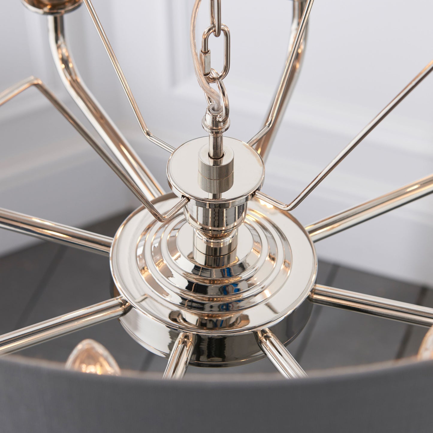 Galway 8 Pendant Light (Nickel)