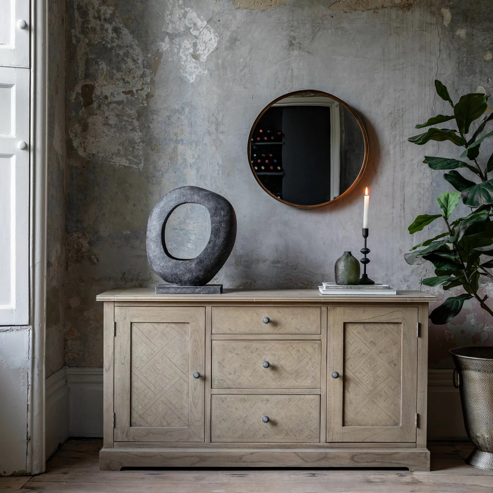 2 Door 3 Drawer Sideboard