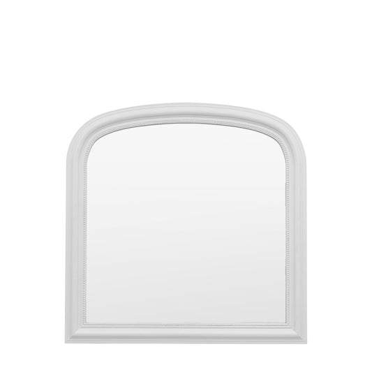 Brighton Overmantle Mirror (Stone)