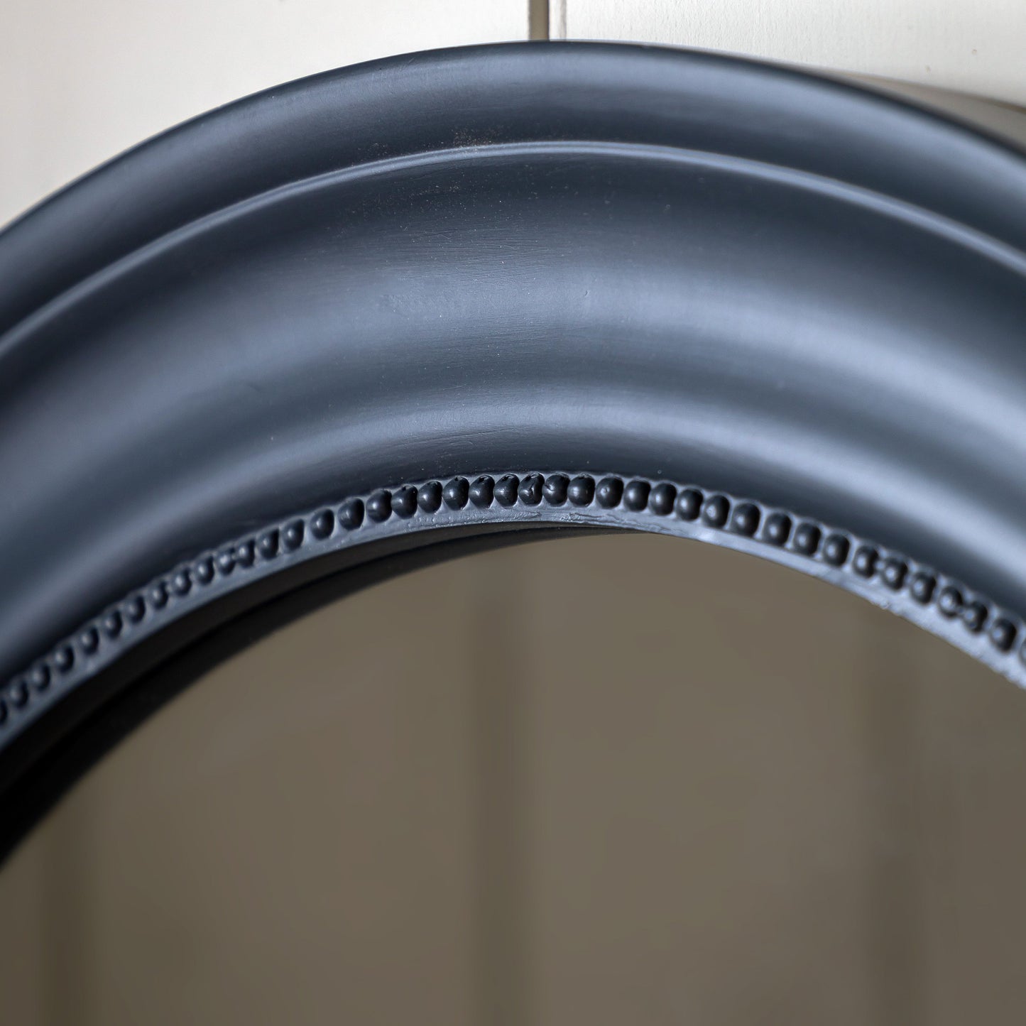 Brighton Round Mirror (Lead)
