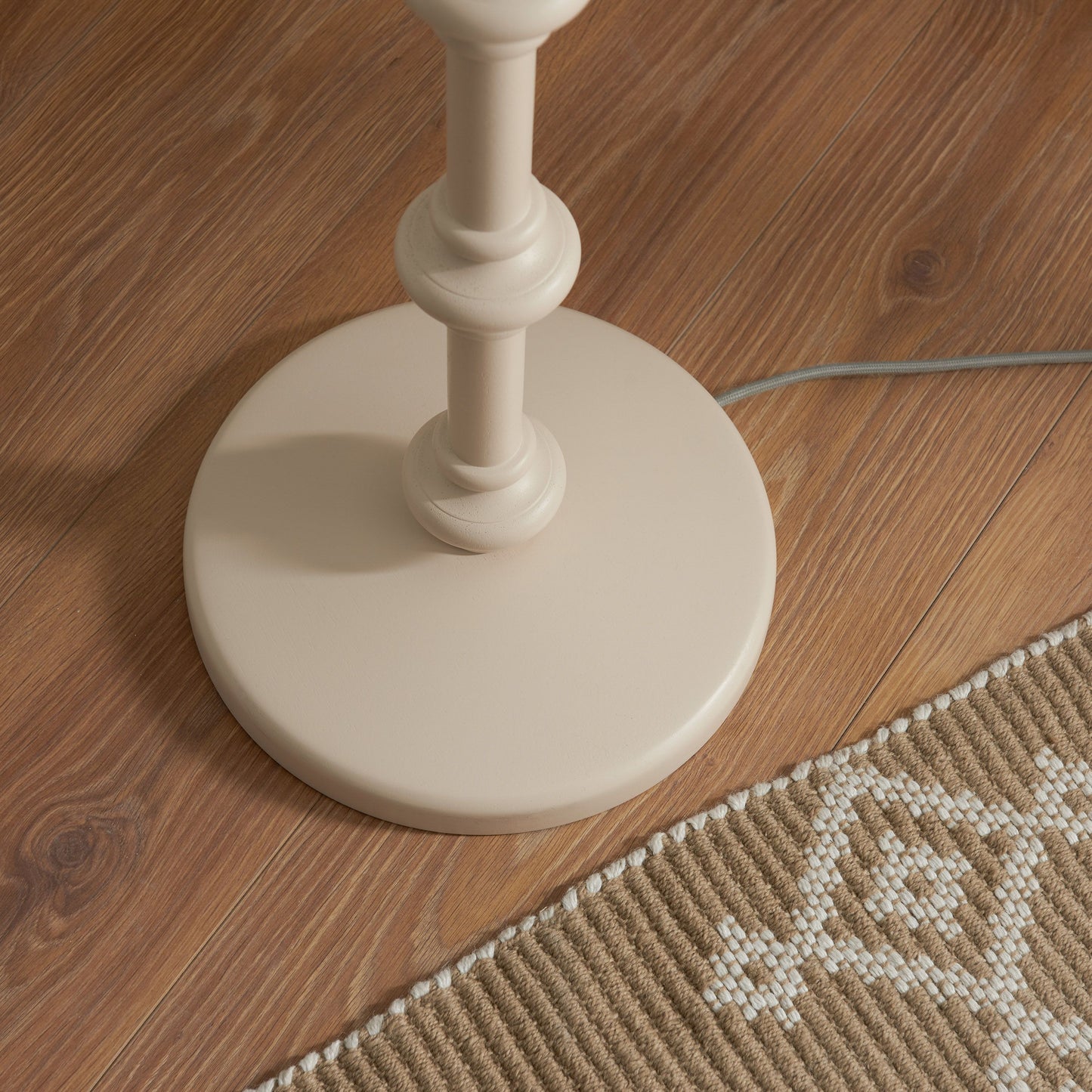 Fowley Floor Lamp with Neutral Shade