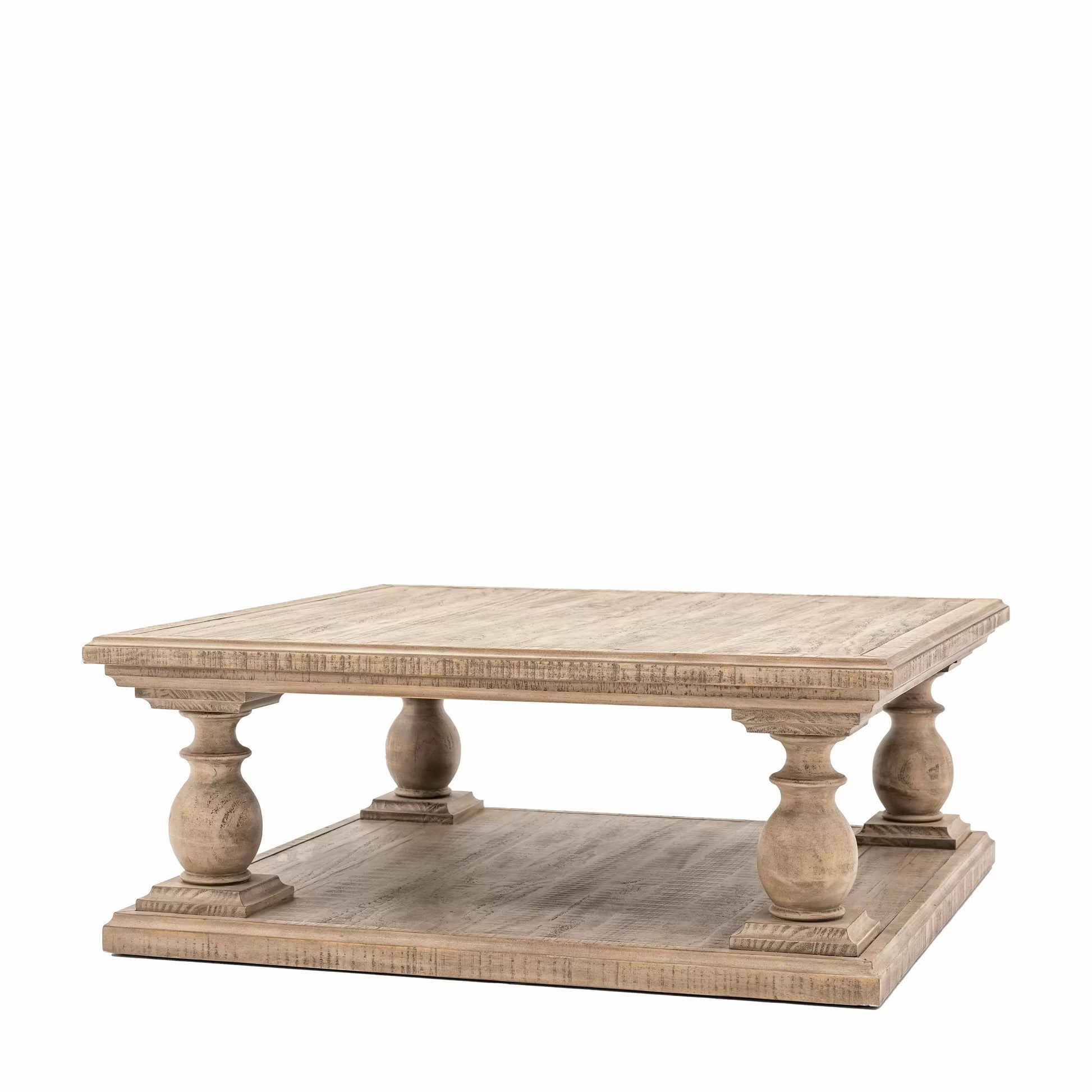 Square Wooden Coffee Table