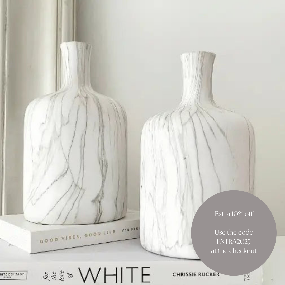 Marble Effect Vase