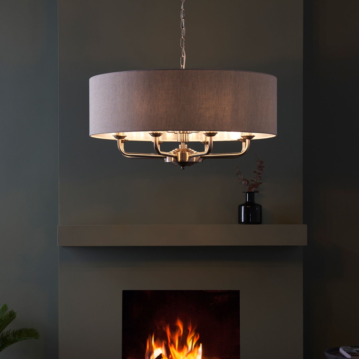 Galway 8 Pendant Light (Chrome)