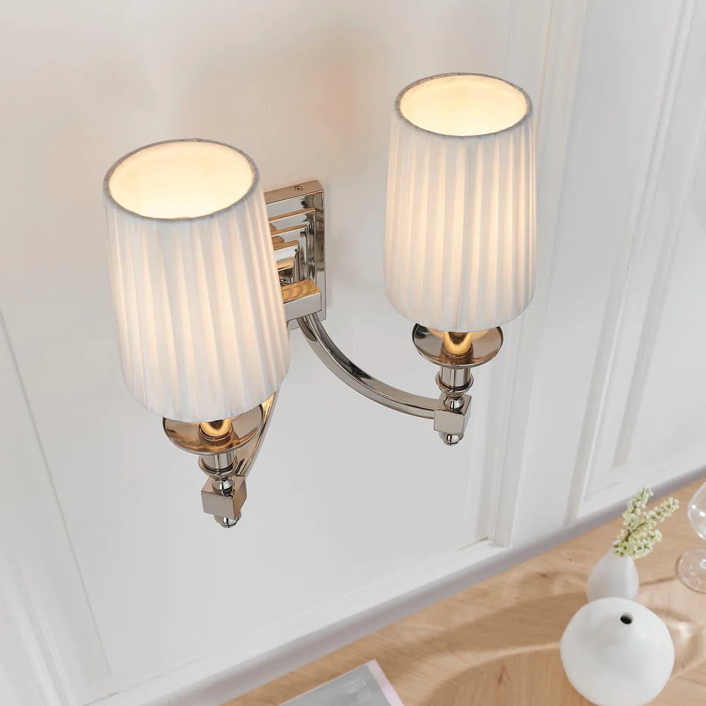 Nickel Wall Light