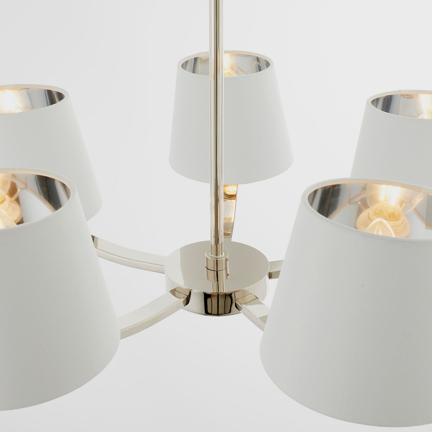 5 Pendant Light (Bright Nickel)