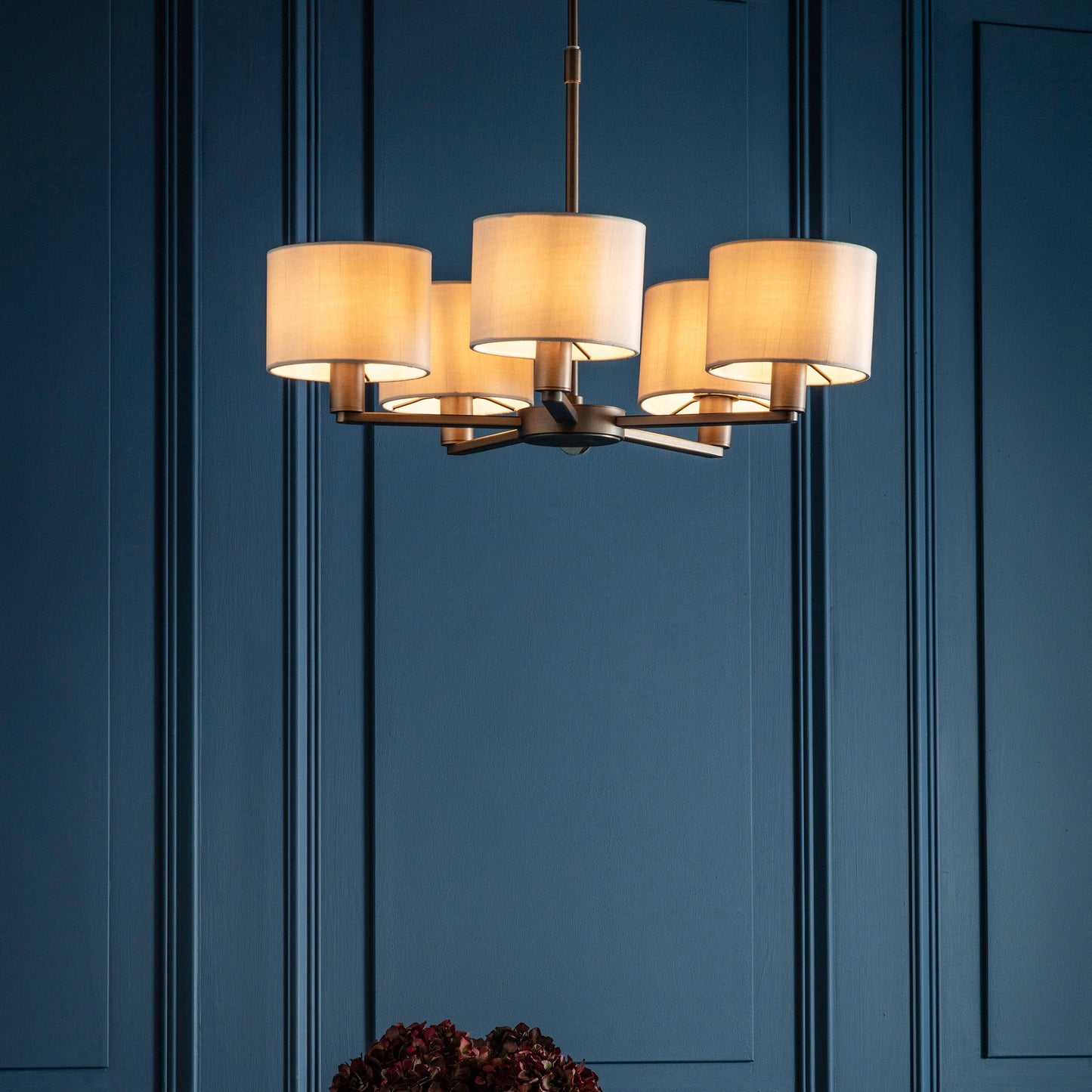 Dalton 5 Pendant (Antique Bronze)