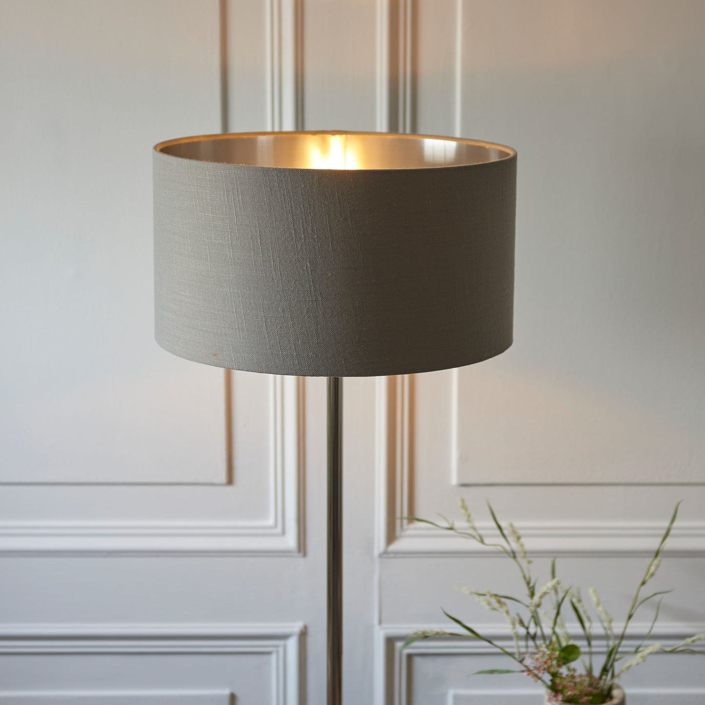 Galway Floor Lamp (Nickel)