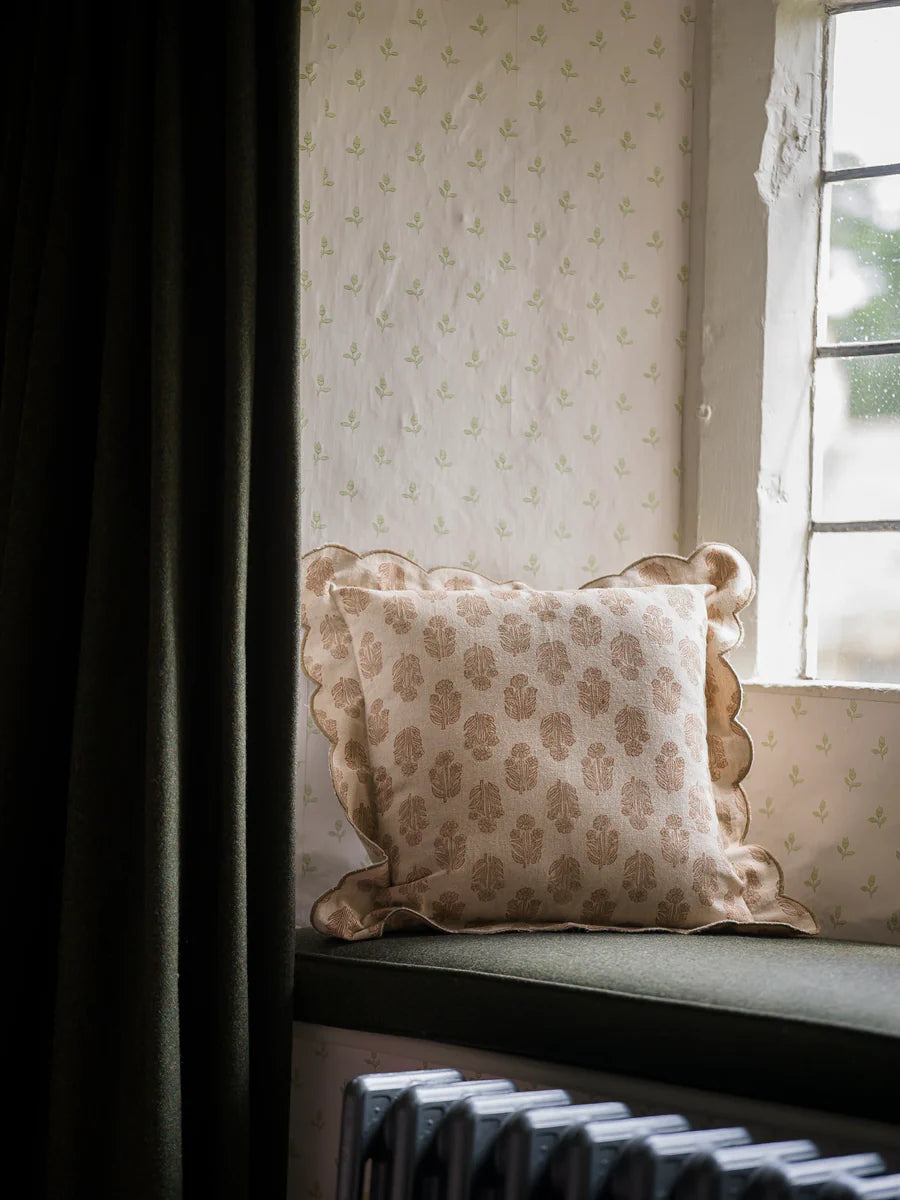 Abigail Blockprint Cushion
