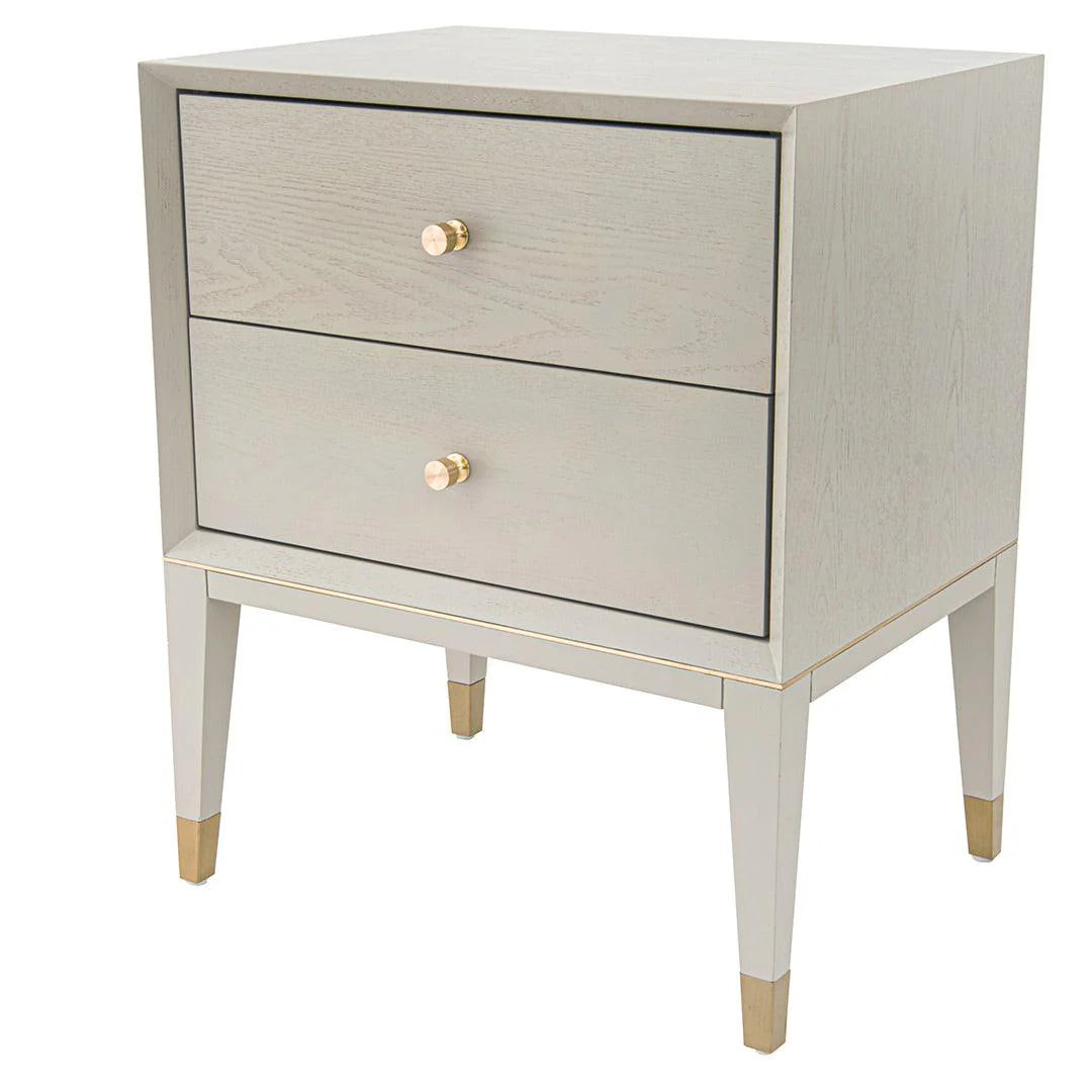 Barton Bedside Table (Grey)