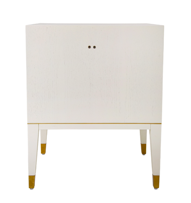Barton Bedside Table (White)