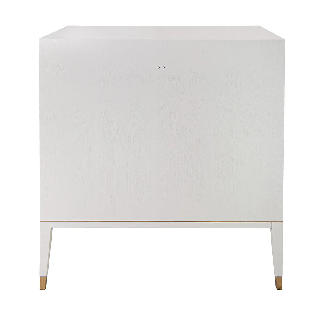 Barton 3 Drawer Chest (White)