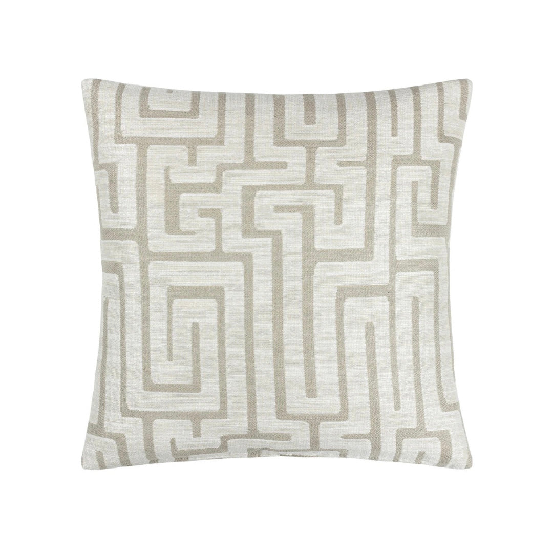 Landon Feather Cushion (Ecru)