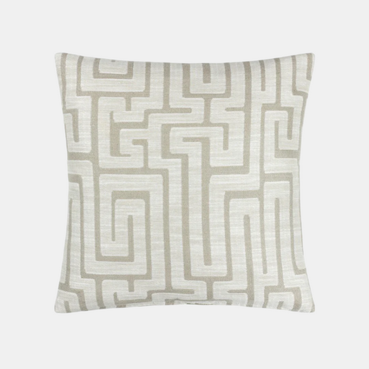 Landon Feather Cushion (Ecru)