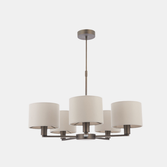 Dalton 5 Pendant (Antique Bronze)