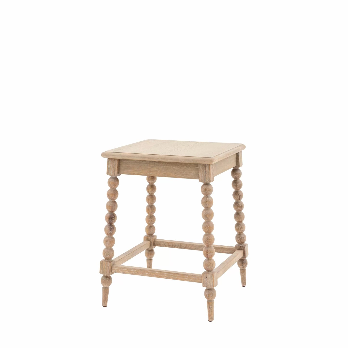 Side Table with Bobbin Detail