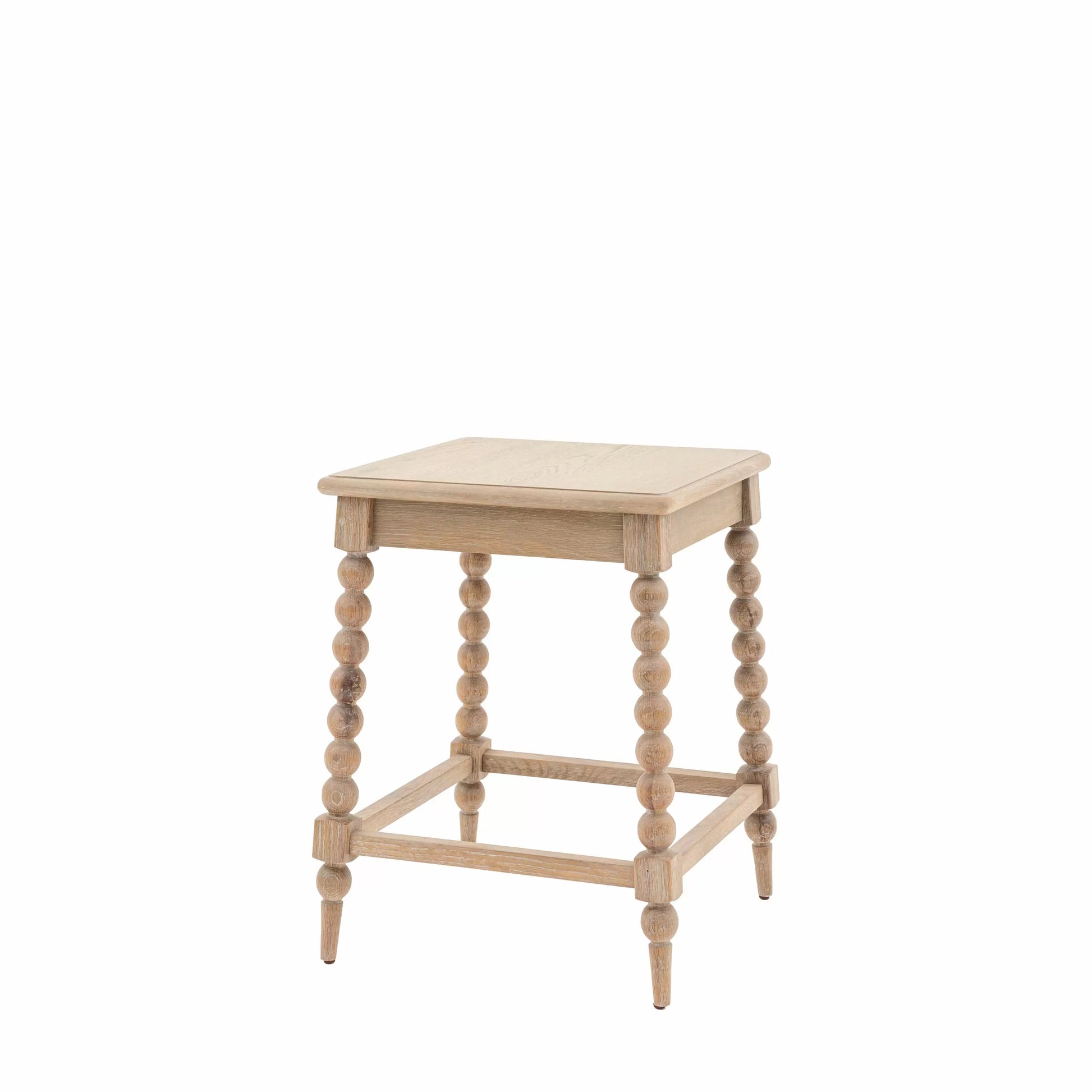 Side Table with Bobbin Detail