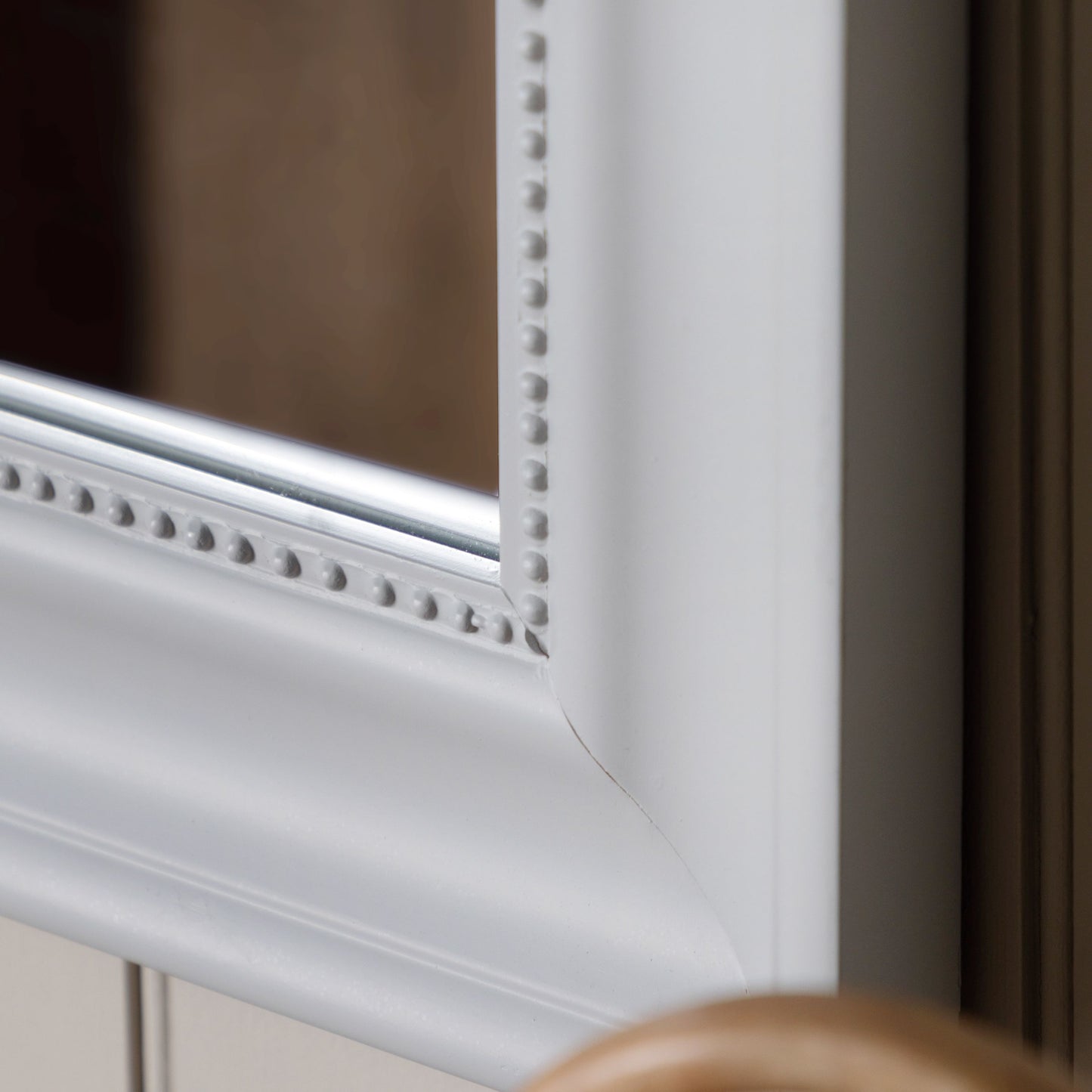 Brighton Large Rectangle Mirror (Stone)