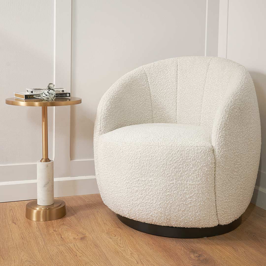 Chambers Swivel Chair (Natural)