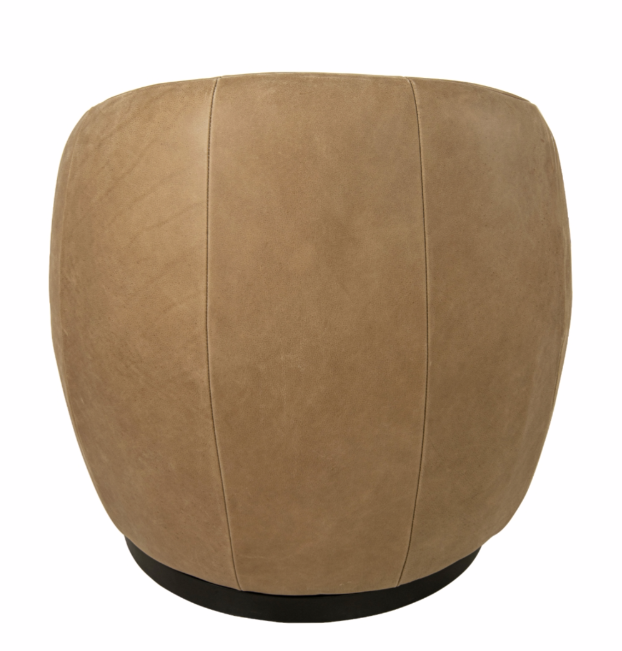 Chambers Swivel Chair (Caramel)