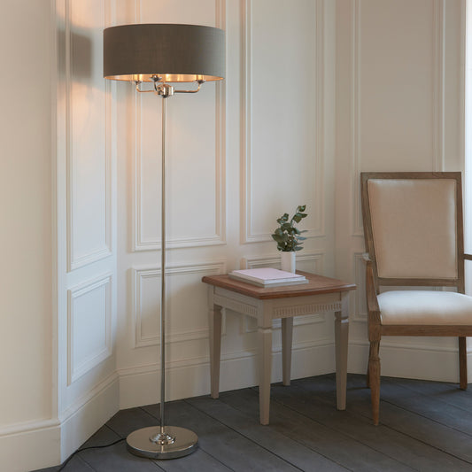 Nickel Floor Lamp