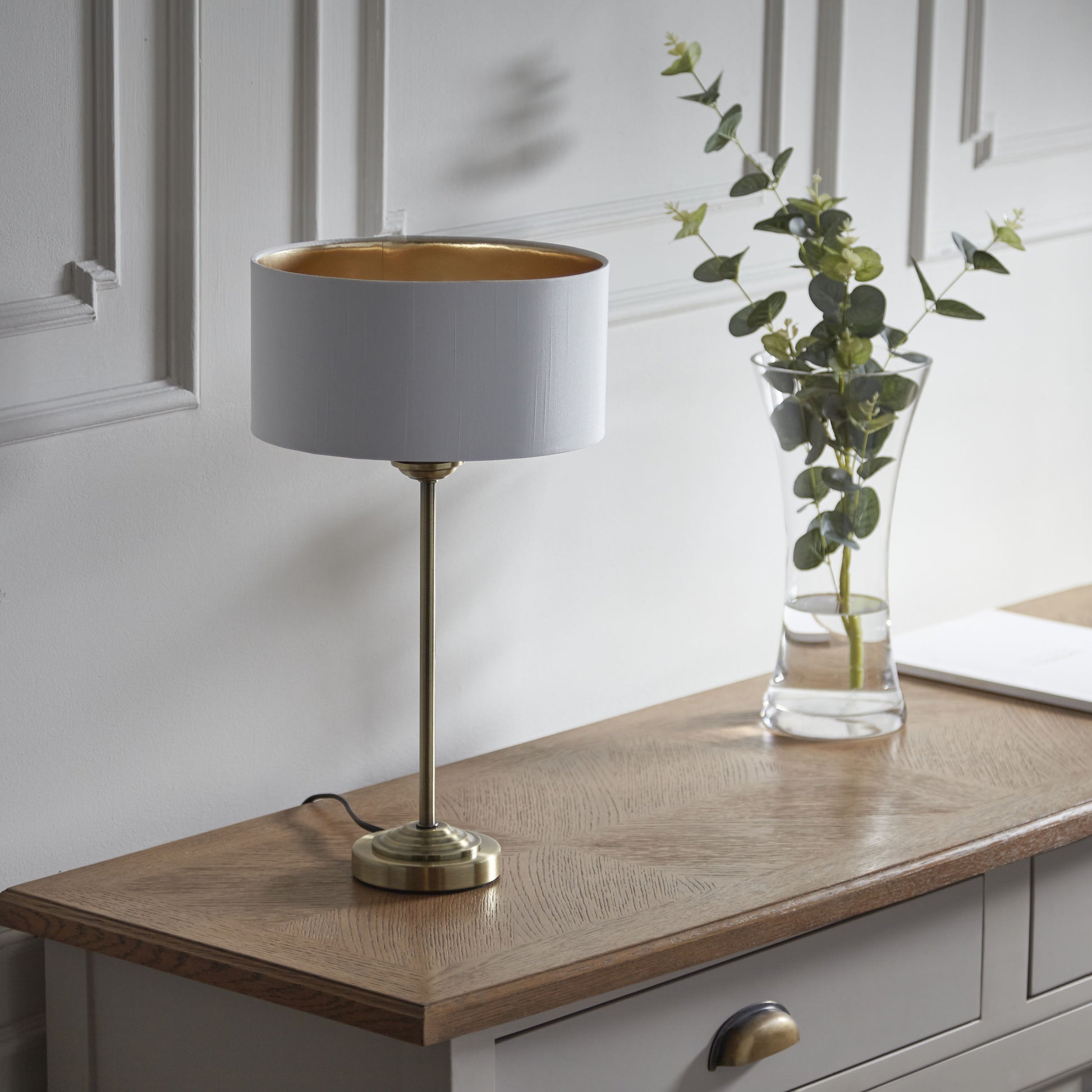 Antique Brass Table Lamp