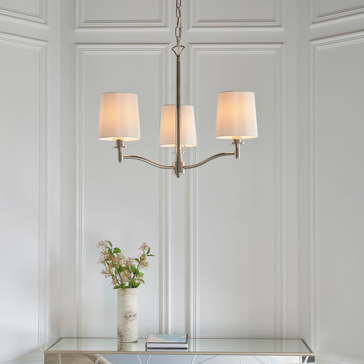 Colton 3 Pendant Light (Nickel)